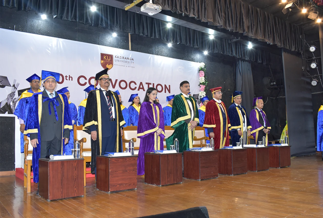 The Assam Kaziranga University Hosts 10th Convocation Ceremony for Graduating Batch of 2024