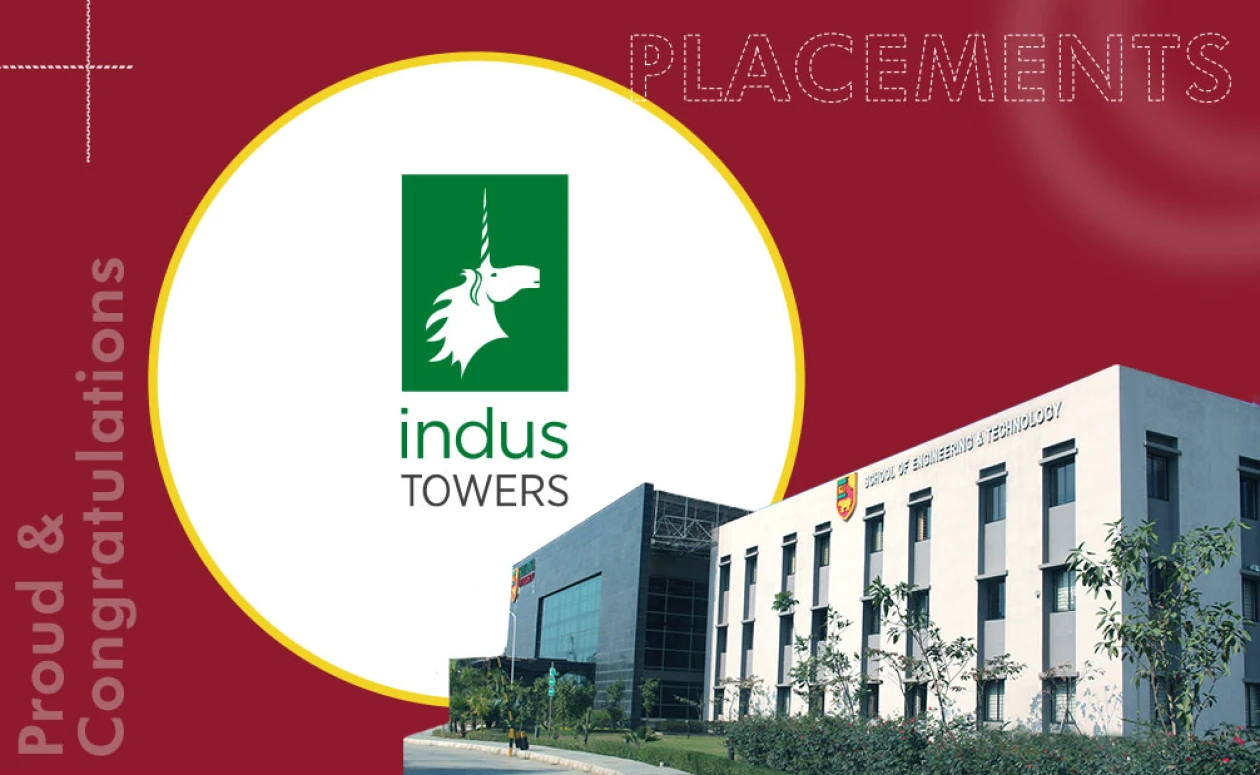 Placed at M/s. Indus Towers  Ltd.  for the position of Graduate Engineer Trainee