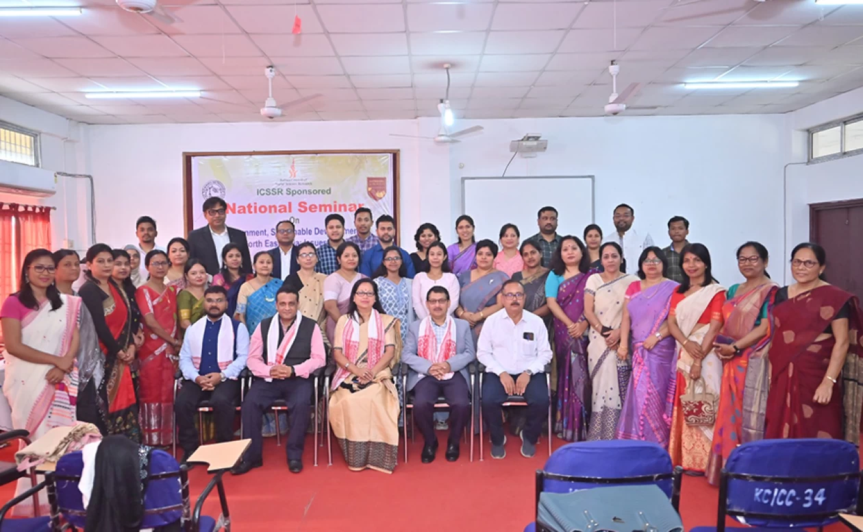 Organized a two-day seminar with Kakojan College for an ICSSR Sponsored National Seminar