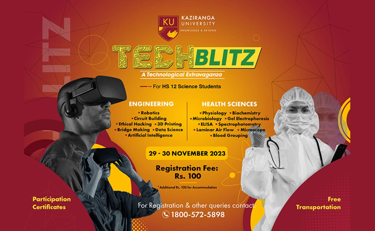 TechBlitz 2023 at Kaziranga University