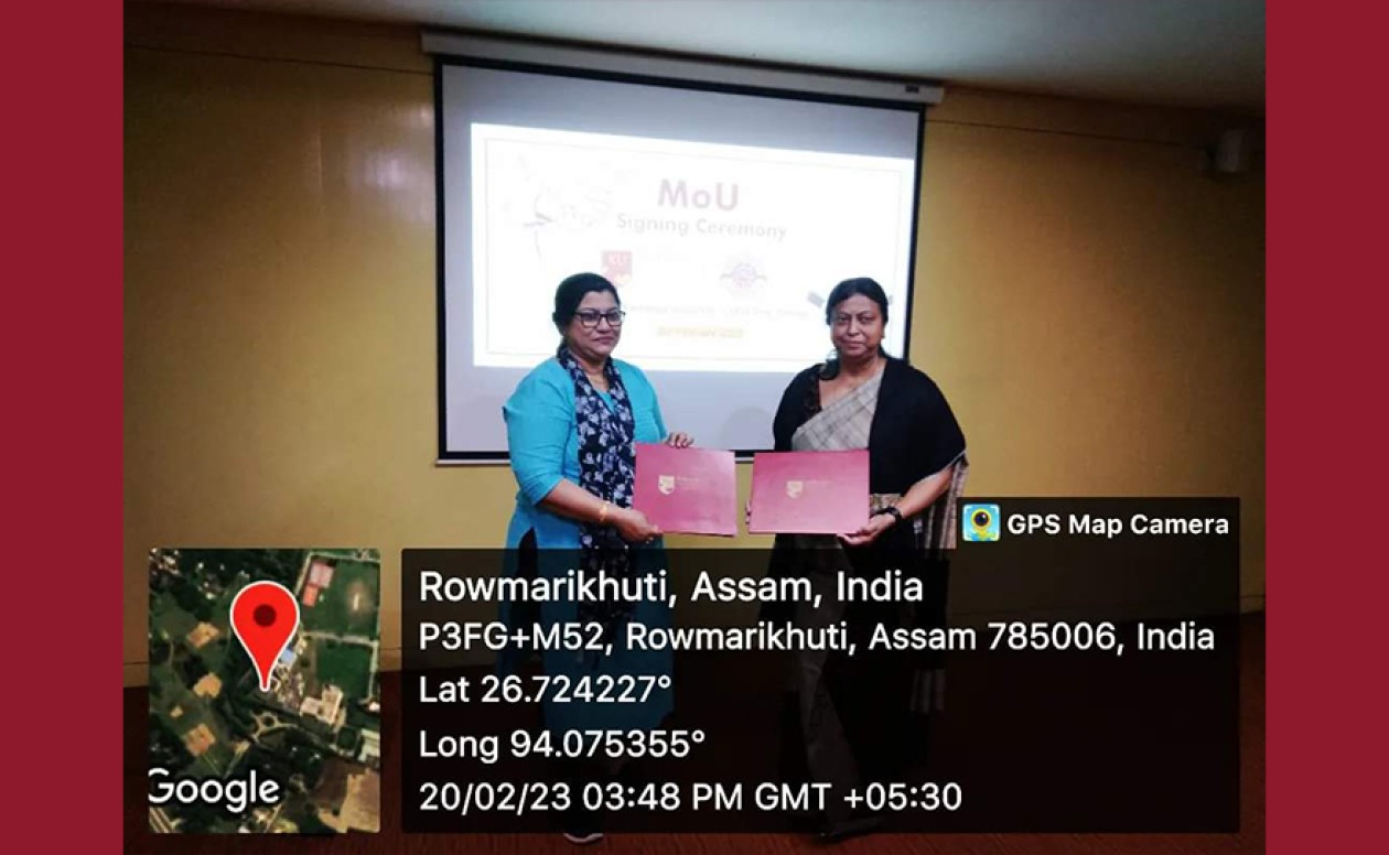 MOU with DCB Girls College Jorhat