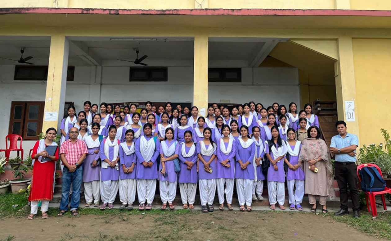 Workshop on Preparing for the Job Market by Dr Saurabhi Sarmah at DCB Girls College, Jorhat