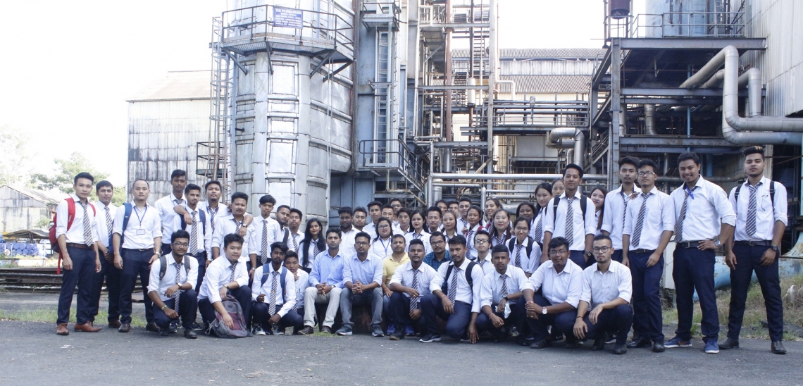 Industrial visit "Lakwa thermal Power Station(LTPS), APGCL"