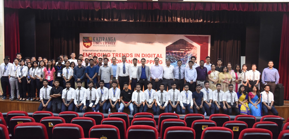 International Workshop on "Emerging trends in Digital Visualization and Mapping"  Kaziranga University, Jorhat; July 16th, 2019